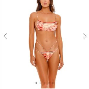 Agua Bendita Lina top and Meline bottom in Shaka 🍊